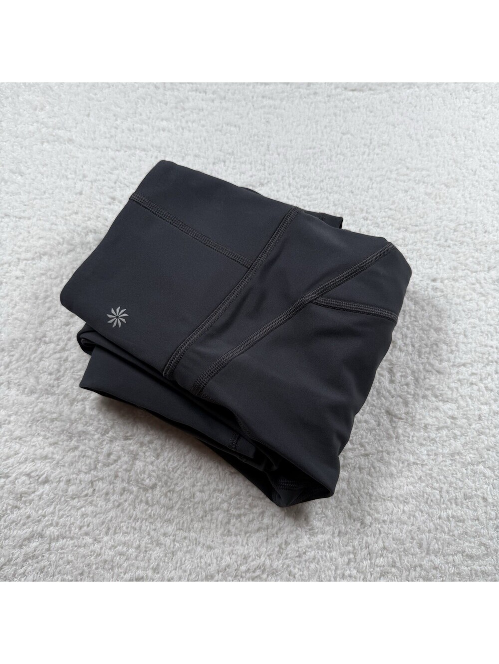 Athleta Rainier Bootcut Pants Women’s XXS Petite Black Fleece Lined Zip Pockets
